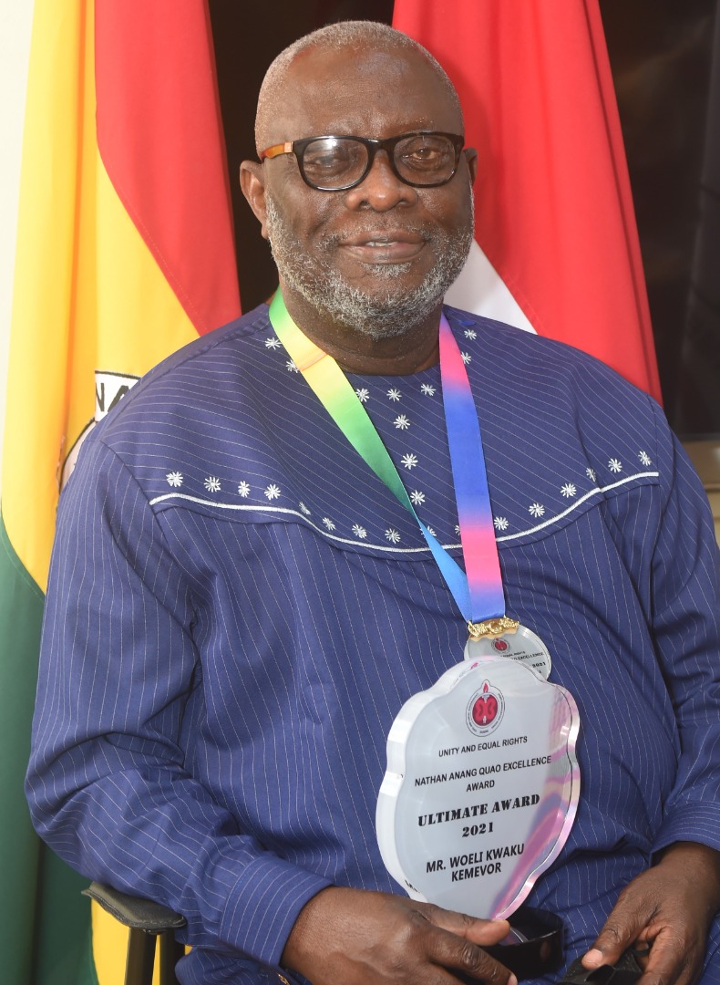 Mr. W.K. Kemevor Adjudged Ultimate Award Winner - CLOGSAG News Image